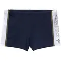 Produktbild: Boxer-Badehose CHIEMSEE, Herren, Gr. 4, N-Gr, blau (marine), LYCRA, Polyamid, kontrastfarbene Details, Badehosen, mit Kontrasteinsätzen
