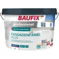Produktbild: BAUFIX professional Fassadenfarbe Plus weiss seidenmatt, 10 Liter, Außenwand Farbe - Weiß