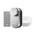 Produktbild: EZVIZ Smart Lock DL01 Pro + DL01CP Tastatur + A3 Gateway - Silber