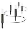 Produktbild: Osram LED Endura Garden Pole Mini Garten-Leuchtenkette, fuer Aussenanwendungen, warmweiss, 5 Pylonen, Hoehe: 22, 7 cm