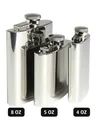 Produktbild: Taschenflasche Edelstahl Poliert