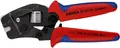 Produktbild: Crimpzange L.190mm 0,08-10,0+16 (AWG 28-5 ) mm² brün.2K-Hülle KNIPEX