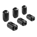 Produktbild: Aiqeer 6 Stück Ferrite Ring Cores Set, Ferrit Ringkern Cable-Clip, RFI EMI Entstörfilter Ferritfilter, Klappferrit Ferritkern (5 mm, 7 mm, 9 mm Innendurchmesser)