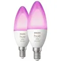 Produktbild: White & Color E14, LED-Lampe Doppelpack, ersetzt 25 Watt