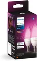 Produktbild: Philips Hue LED Lampe E14 2er Set 5,3W 320lm White Color Amb. Smarte Lampe