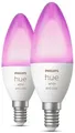 Produktbild: Philips Hue White & Color Ambiance Lampe, Kerze, E14, 470lm, Doppelpack (929002294205)