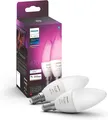 Produktbild: Philips Hue E14 White & Color Ambiance LED 4W 470Lm Bluetooth 1er oder 2er Pack