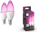 Produktbild: Philips Hue Ambiance 470 LED-Kerze E14 RGBW Bluetooth Doppelpack Neu&OVP