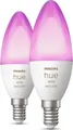 Produktbild: Philips Hue E14 White & Color Ambiance LED 4W 470Lm Bluetooth 2er Pack