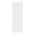 Produktbild: vidaXL Plissee, Weiß, Textil, Füllung: Polyester, Rechteckig, 45x100 cm, Wohntextilien, Rollos & Jalousien, Plissees