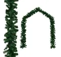 Produktbild: vidaXL Christbaumschmuck Weihnachtsgirlande PVC 10 m (1-tlg)