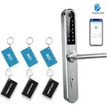 Produktbild: BOT Smart Griff TTLock H1 silber 92 mm - Silber