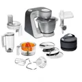 Produktbild: Bosch MUM56340 Küchenmaschine 900W Edelstahl Rührschüssel Zubehör Set Grau