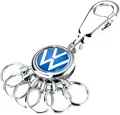 Produktbild: Original Volkswagen Schlüsselkarussell (6fach)  mit Karabinerhaken - PATENT VW
