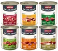 Produktbild: animonda GranCarno Hunde Nassfutter Kräftige Variation II (6 x 800 g), getreidefreies Hundenassfutter ohne Zucker, für ausgewachsene Hunde, mit frischen fleischigen Zutaten