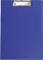 Produktbild: MAUL Schreibmappe A4 Klemmbrett Pappe  Folienüberzug Zuklappen 2339237 blau