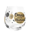 Produktbild: Trinkglas, Whiskyglas, Wasserglas oder auch Weinglas für die Oma mit Spruch Omas sind