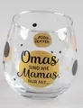 Produktbild: Glas mit Spruch Omas sind wie Mamas nur mit Puderzucker formano Wasserglas