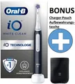 Produktbild: Oral-B iO White Clean Black Edition Elektrische Zahnbürste mit Magnetantrieb