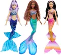 Produktbild: Mattel DISNEY Arielle, die Meerjungfrau - Set mit Mala, Karina und Arielle, einzigartige Outfits und Frisuren, für fantasievolles Spielen und Sammeln, für Kinder ab 3 Jahren, HND29