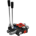 Produktbild: Vevor 2 Spool Hydraulikventil Handhebelventil, 11gpm Directional Control Valve Adjustable, 6,3 Kg Hydraulische Venti Valve Adjustable