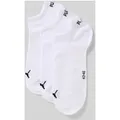 Produktbild: PUMA Sneakersocken mit Logo im 3er-Pack in Weiss, Größe 43-46