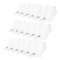 Produktbild: PUMA 9 Paar Unisex Herren Damen Sportsocken Kurzsocken Sneaker Socken, Farbe:Weiß, Größe:43-46, Artikel:-300 white