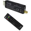 Produktbild: WWIO TRINITY T2 TV Stick RCU 2 in 1: Genießen Sie digitales terrestrisches Fernsehen auf Ihrem PC oder Laptop mit dem vielseitigen WWIO TRINITY T2 TV Stick und der praktischen 2-in-1-Fernbedienung!