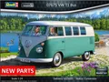 Produktbild: Revell RV 1:24 VW T1 Bus 1:24 Modellbus (07675)
