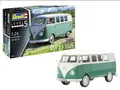Produktbild: REVELL, VOLKSWAGEN T1 Grün-weißer Bus zum Zusammenbauen und Lackieren, 1/24, ...