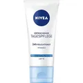 Produktbild: Nivea Erfrischende Tagespflege 24h Feuchtigkeitscreme LSF15 50ml