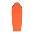 Produktbild: Sea to Summit - Reactor Extreme Schlafsack-Liner - Mummy mit Kordelzug - Thermolite für Thermo-Boost - Ultra-Sil Packsack - Wanderungen, Camping & Camping im Winter - Orange - 364g