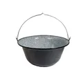 Produktbild: Original Ungarische 14L Gulaschkessel Emaille Wasserkessel Suppentopf