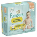 Produktbild: Procter & Gamble Service GmbH Pampers Premium Protection 3 Midi Windeln, 6-10 kg, Größe 3, Babywindeln mit besten Komfort und Schutz für empfindliche Haut, 1 Single Packung = 30 Windeln 8006530131780