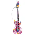 Produktbild: W WIDMANN MILANO Party Fashion - Aufblasbare Gitarre, Länge circa 105 cm, Instrument, Luftgitarre, Mottoparty, Karneval