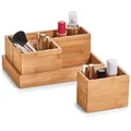 Produktbild: Aufbewahrungsbehälter, Organizer, 100% Bambus - 4 Elemente, 28 x 17.7 x 11 cm