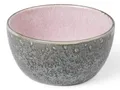 Produktbild: Bitz Schale Bowl matt grey / shiny light pink 10 cm, Steinzeug, (Bowls), Schale 10 cm Steinzeug Grau/Hellrosa