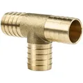 Produktbild: Schlauchverbinder T-stück 1/2 Zoll (16 Mm) Messing Blank - Tecuro