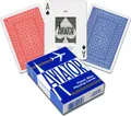 Produktbild: Aviator – Standard-Pokerkarten (rot/blau)