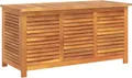 Produktbild: vidaXL Gartenbox mit Lüftungsschlitzen 113x50x56 cm Massivholz Akazie