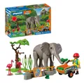 Produktbild: PLAYMOBIL Dieren & Vrienden   Olifant met Dierenverzorger   Dierentuinspeelgoeds