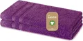 Produktbild: Lavea Handtuch Serie Bali, 30x50cm aus 100% Bio-Baumwolle, nachhaltig, fusselfrei, pflegeleicht, hautfreundlich und saugstark (2-St), einzigartig kuscheliges Frottee Handtuch in Premium-Qualität