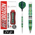 Produktbild: REDDRAGON Steel Darts Pfeile Dartpfeile Steeldarts Artura Shocking Green 24 gr.