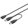 Produktbild: Goobay USB 3.0 Anschlusskabel (0.30 m, USB 3.0) (95746)