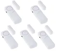 Produktbild: Adapter Universe Fenster Tür Alarm Alarmanlage 90dB Schalldruck Sirene Einbruch Schutz 5er Set