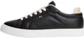 Produktbild: Tommy Hilfiger Damen Cupsole Sneaker Icon Court aus Leder, Schwarz (Black), 37
