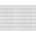 Produktbild: Doppelstab-gittermatte, Verz.anthr, Bxh2000x1400mm, Draht-ø6/5/6, Masche50x200mm - Alberts