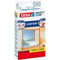 Produktbild: Tesa Fliegengitter Insect Stop Comfort, weiß, 120 x 240cm, mit Klettband, für bodentiefe Fenster