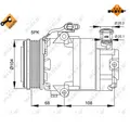 Produktbild: Kompressor, Klimaanlage EASY FIT NRF 32082 für Opel Meriva