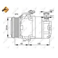 Produktbild: NRF 32082 Kompressor Klimaanlage für Opel Astra G CC T98 T98 Astra G Caravan T98